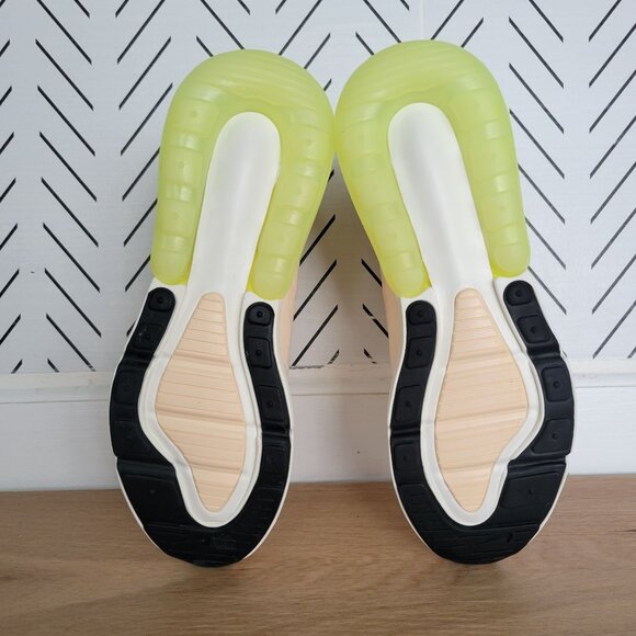 ✨✨Nike Air Max 270 Womens Shoes Sz 9 Peach Pink Green Comfy Sneakers AH6789-802✨ - Picture 6 of 10